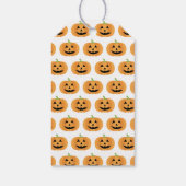 Je bent opgevoed - Pumpkin Halloween Party Cadeaulabel (Achterkant)