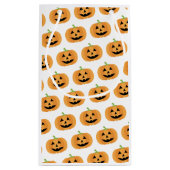 Je bent opgevoed - Pumpkin Halloween Party Klein Cadeauzakje (Achterkant)