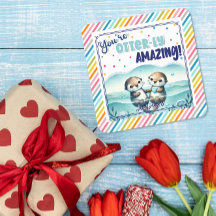 Je bent Otterlijk Geweldig schattige otter Valenti