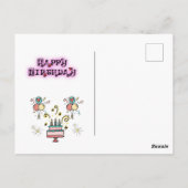 Je bent oud. Maar op zijn minst Funny Birthday wil Briefkaart (Achterkant)