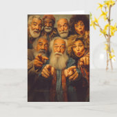 "Je bent oud" Verjaardag Kaart (Gele Bloem)