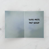 Je bent Out'a deze World Valentijn Kaart (Binnen)