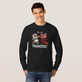 Je bent Pandastic High Five Rode Panda en Panda T-shirt (Voorkant volledig)
