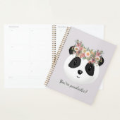 Je bent pandastisch! Cute Panda Beer Planner (Display)