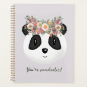 Je bent pandastisch! Cute Panda Beer Planner (Voorkant)