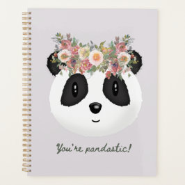 Je bent pandastisch! Cute Panda Beer Planner
