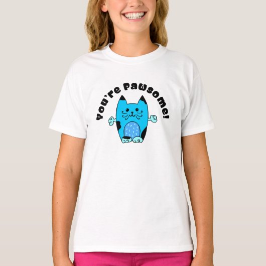 Je bent Pawsome T-shirt (Voorkant)