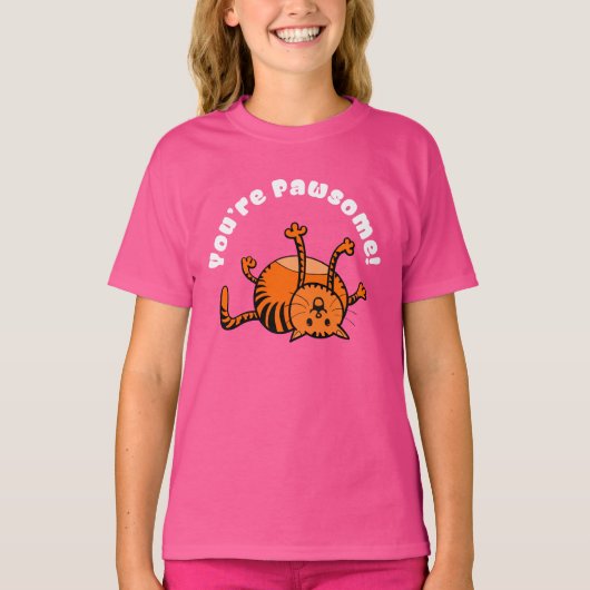 Je bent Pawsome T-shirt (Voorkant)