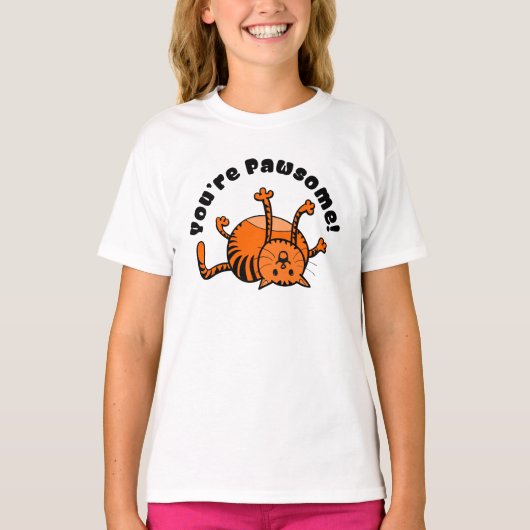 Je bent Pawsome T-shirt (Voorkant)