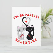 Je bent pawsome Valentijn van InesNesi Feestdagenkaart (Staand voorkant)