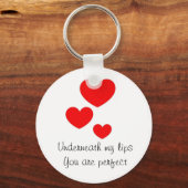Je bent perfect sleutelhanger (Voorkant)