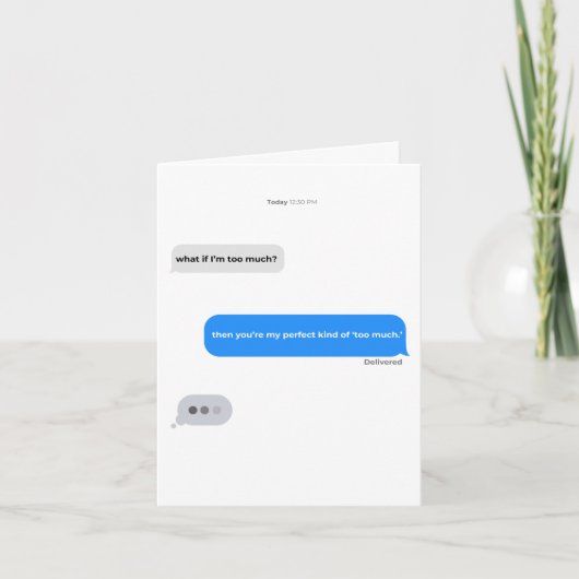 Je bent perfect | Valentijnsdag | romantisch (Voorkant)