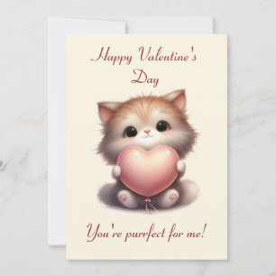 Je bent perfect voor mij! Valentijnsdag wenskaart Kaart