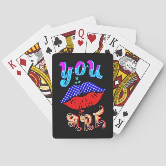 Je bent pokerkaarten (Achterkant)