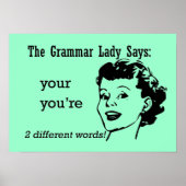 Je bent Poster. Poster (Voorkant)