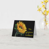 JE BENT PRACHTIG **21e VERJAARDAG** Kaart (Gele Bloem)