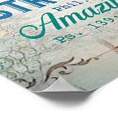 Je bent prachtig - Aangepaste naam Poster (Hoek)