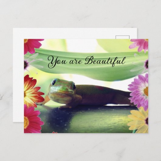 Je bent prachtig briefkaart (Voorkant / Achterkant)