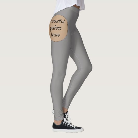 je bent prachtig dapper | m3galleryStudio Leggings (Rechts)