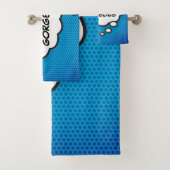 JE BENT PRACHTIG Denk Bubbel Pret Comic Strip Bad Handdoek (Insitu)