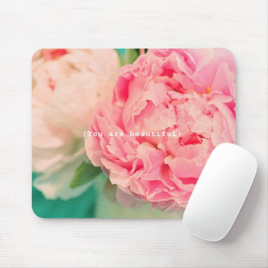 Je bent prachtig muismat (Met muis)