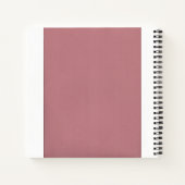 Je bent prachtig! notitieboek (Achterkant)