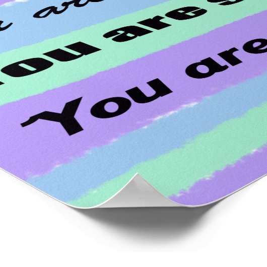 Je bent prachtig poster (Hoek)