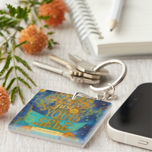 Je bent prachtig sleutelhanger (Voorkant Rechts)