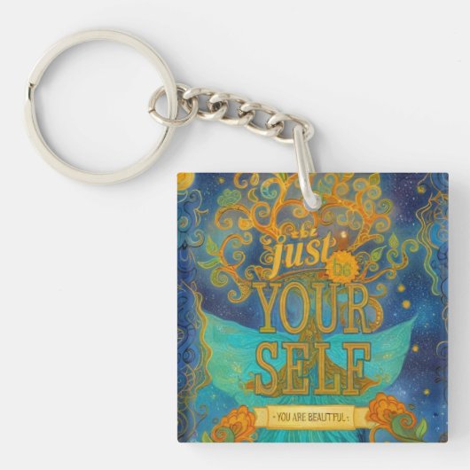 Je bent prachtig sleutelhanger (Voorkant)