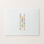 Je bent precies waar God wil dat je bent | Bijbel Legpuzzel (Horizontaal)