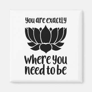 Je bent precies waar je magneet moet zijn