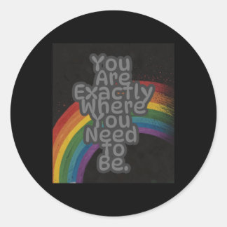 Je bent precies waar je Sticker moet zijn