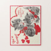 Je bent Purrfect  Valentijnsdag Kittens Legpuzzel (Verticaal)