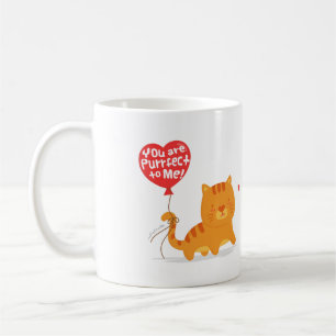 Je bent Purrfect Voor Mij Schattige Kitty Kat Grap Koffiemok