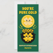 Je bent puur gouden St. Patrick's Day Pot of Gold (Voorkant)