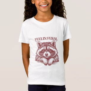 Je bent raar, ik hou je wel, grappige wasbeer en o t-shirt