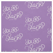 Je bent raar (ik vind je leuk) stof (Swatch)