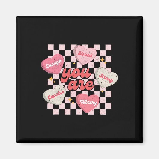 Je bent rijk genoeg aan Snoep hartleraar Va Magneet (Voorkant)