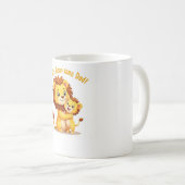 Je bent Roar-some Dad Mok 🦁 Schattige Lion Coffee (Voorkant rechts)