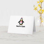 Je bent Schattig Kaart (Gele Bloem)