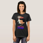 Je bent schattig t-shirt (Voorkant volledig)