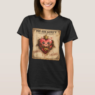 Je bent schuldig, je hebt mijn hart gestolen Schat T-shirt