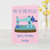 Je bent SEW speciaal! Gelukkige verjaardag met jou Kaart (Gele Bloem)