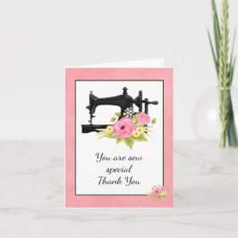 Je bent Sew Special Thank You Card Bedankkaart