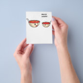 Je bent Souper Cook en Soup Lover Flyer (Hand)