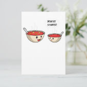 Je bent Souper Cook en Soup Lover Kaart (Staand voorkant)