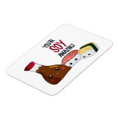 Je bent Soy Amazing Kawaii Sushi Hi & Hallo Cute Magneet (Linkerzijde)