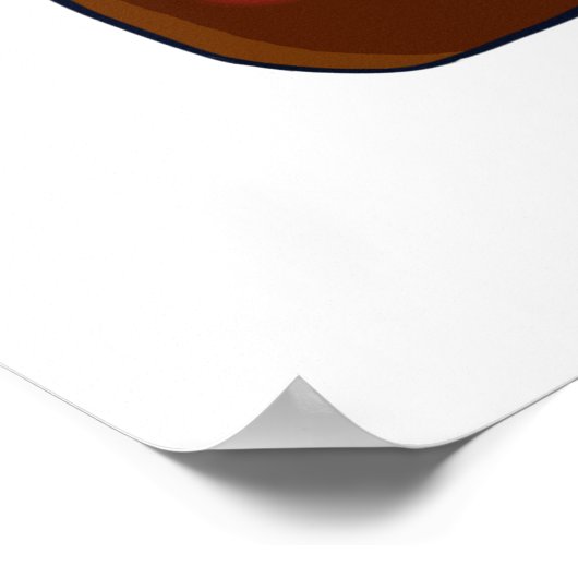 Je bent Soy Amazing Kawaii Sushi Hi & Hallo Cute Poster (Hoek)