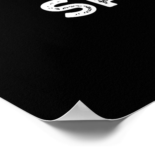 Je bent Spe-shell Funny Tortoise Pun Dark BG Poster (Hoek)