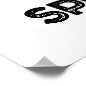 Je bent Spe-shell Grappige Slakkenlol Poster (Hoek)